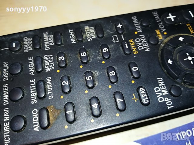 SONY RM-ADU050 REMOTE ВНОС SWISS 2002231943, снимка 11 - Други - 39744697