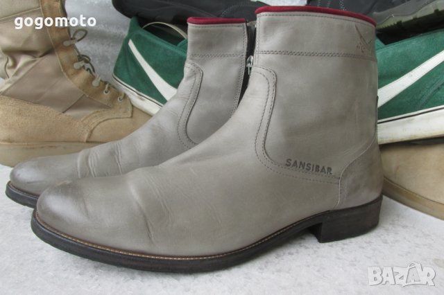 боти BIG BOY SANSIBAR® original leder boots, 46- 47,мъжки боти ГИГАНТ, 100% естествена кожа,GOGOMOTO, снимка 3 - Мъжки боти - 27878313