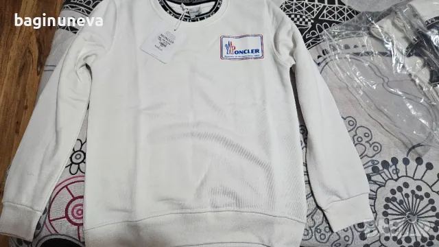 Нова детска бяла блуза 10-12г