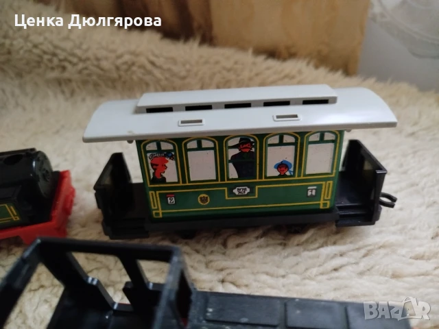 Винтидж влакче Vulkan, снимка 4 - Антикварни и старинни предмети - 51422261