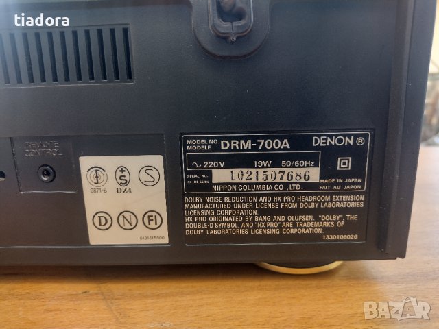 Denon Drm-700a 3 Head, снимка 13 - Декове - 39521183