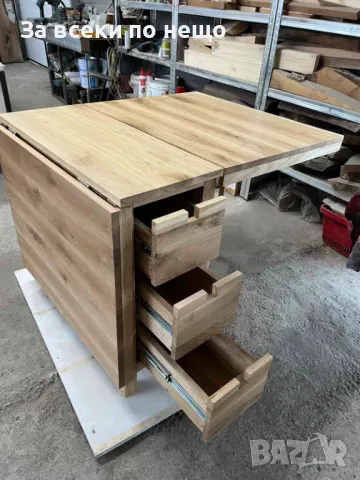 Сгъваема трапезна маса, снимка 2 - Маси - 49734618