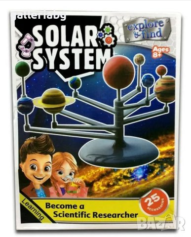 Направи си Соларна Система, Solar System - планети, снимка 1 - Образователни игри - 43790069