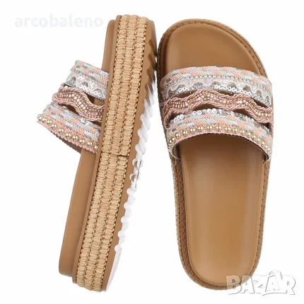 Дамски летни чехли, 3цвята , снимка 11 - Сандали - 50364922