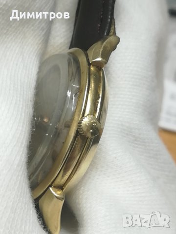 Ω OMEGA Gold 14k Automatic, Bumper, винтидж - оригинал, злато 14к, автомат, снимка 5 - Мъжки - 37881073