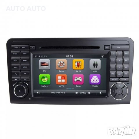 Мултимедия mercedes W164 ML GL навигация ANDROID  андроид + камера мерцедес 