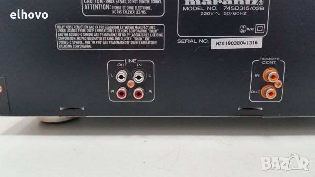 Дек Marantz SD315, снимка 2 - Декове - 28142035