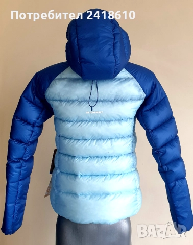 Mammut Monteau Taiss Hooded Down Jacket Size XS НОВО! ОРИГИНАЛ! Зимно пухено Яке!, снимка 13 - Якета - 52773778