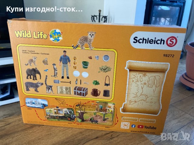 Детска игра - Schleich Wild Life за 3 до 8 год, снимка 3 - Конструктори - 43906606
