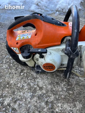 Бензинов фугорез Stihl TS 420, снимка 2 - Други инструменти - 48509766