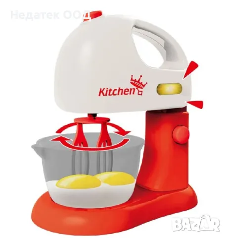 Детска играчка миксер с светлина и звук, 19х12,5х21 см