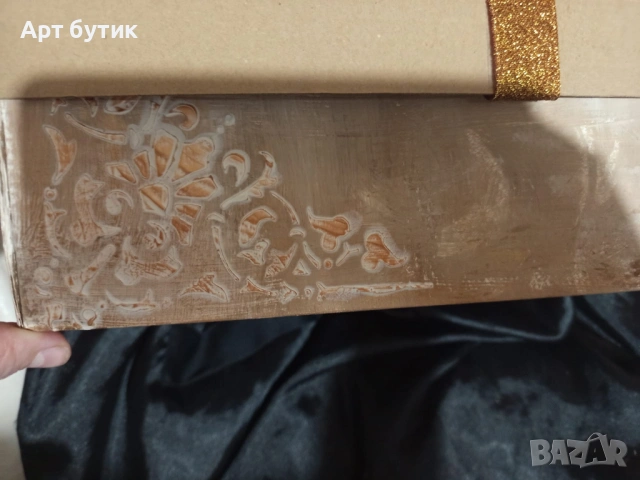 Арт комплект в бароков стил за Св.Кръщение, модел “Исус Христос“ , снимка 16 - Декорация - 52739519