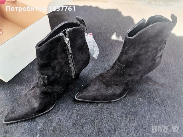 ZARA 38 номер дамски ботушки, снимка 5 - Дамски обувки на ток - 40729400