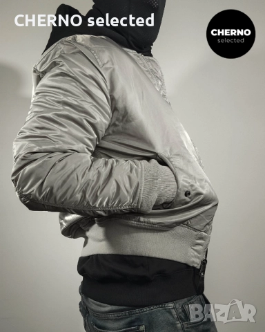 Яке бомбър ALPHA INDUSTRIES MA-1 – размер L•M – отлично състояние, снимка 6 - Якета - 52977206
