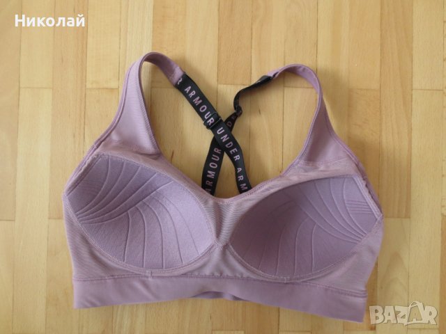 Under Armour UA VANISH Mid Bra , снимка 9 - Корсети, бюстиета, топове - 36592681