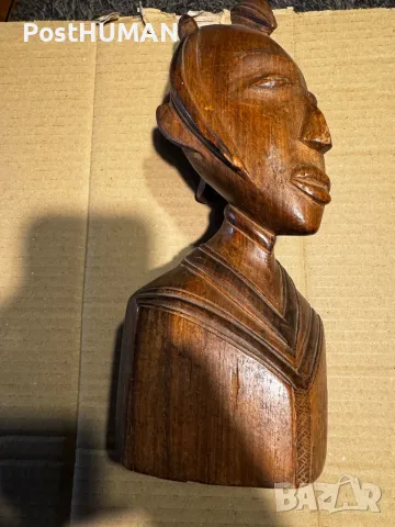 Дървени фигури -Африка, снимка 2 - Колекции - 48233836