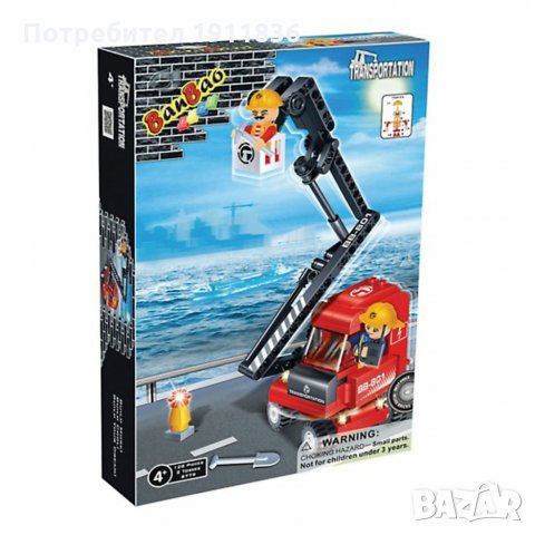 Детско легo конструктор BanBao, снимка 2 - Конструктори - 32778063