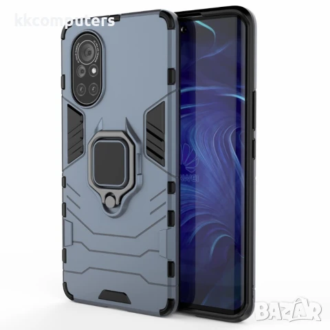 Huawei nova 8 5G Удароустойчив Finger Ring Калъф и Протектор, снимка 6 - Калъфи, кейсове - 50659799