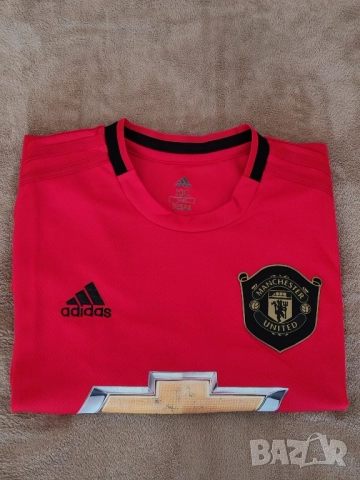 Мъжка футболна тениска MANCHESTER UNITED, ADIDAS. , снимка 5 - Тениски - 51798693