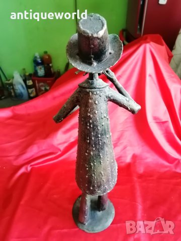 Голяма Авторска Статуя , Фигура  ДОН КИХОТ ,Статуетка, снимка 3 - Антикварни и старинни предмети - 35516623