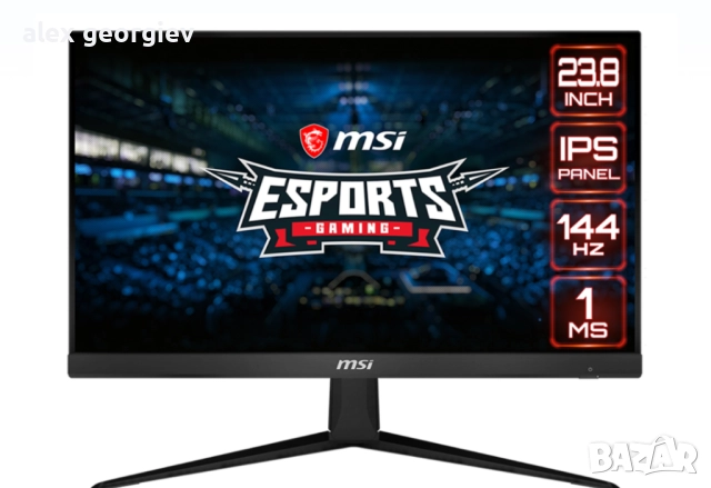 Продавам много добър геймърски монитор MSI Optix G241