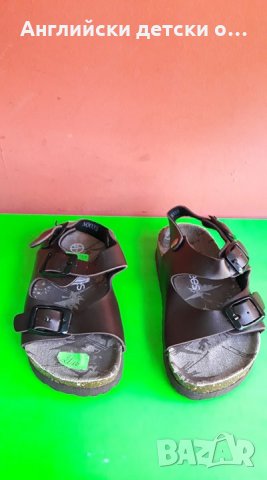 Английски детски сандали с ортопедична подметка-2 цвята, снимка 8 - Детски сандали и чехли - 28449640