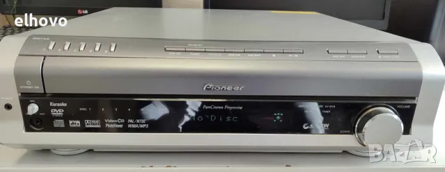 DVD/CD reseiver Pioneer XV-DV8, снимка 1 - Ресийвъри, усилватели, смесителни пултове - 48111057