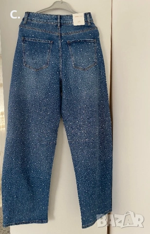 Дамски дънки тип балон, снимка 2 - Дънки - 53176120