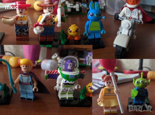 8 бр Toy Story Играта на играчките фигурки Лего конструктор разглобяеми играчки, снимка 5 - Фигурки - 27333350