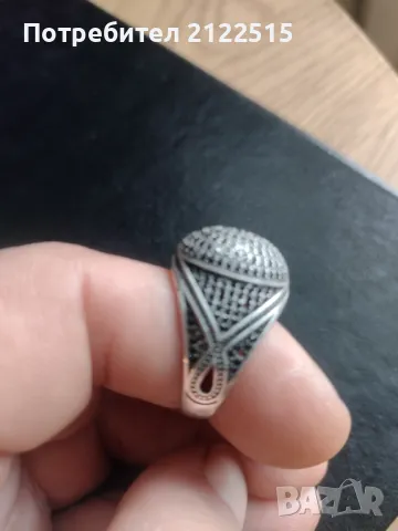 авторски сребърен пръстен 5гр, снимка 5 - Пръстени - 49119825