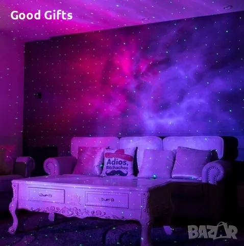 Звезден прожектор Galaxy с 12 режима на проекция, снимка 5 - Други - 50210026