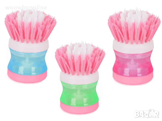 Четка за съдове с дозатор, снимка 10 - Други стоки за дома - 49136426