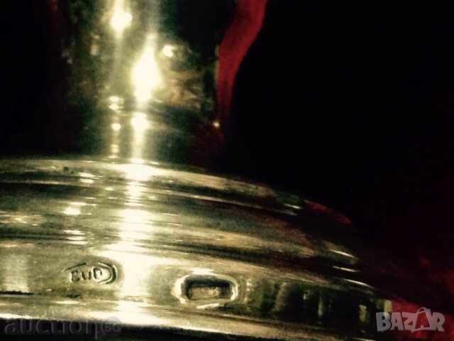 Сребърна захарница!, снимка 2 - Антикварни и старинни предмети - 10040619