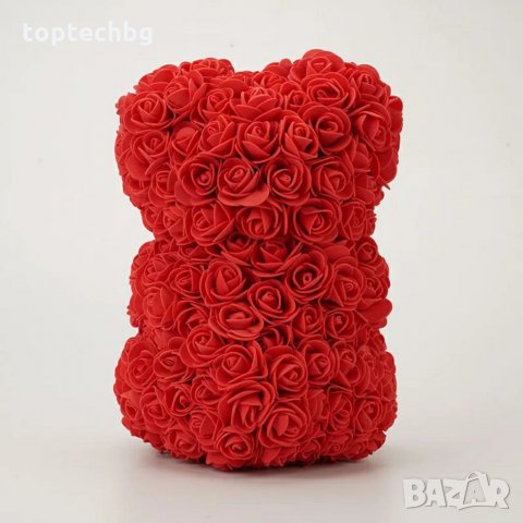 Мече от рози, ROSE BEAR S в кутия, снимка 10 - Романтични подаръци - 35527085