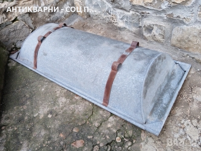 Старо Соц Подцинковано Корито / 4 кг. , снимка 5 - Антикварни и старинни предмети - 52394009