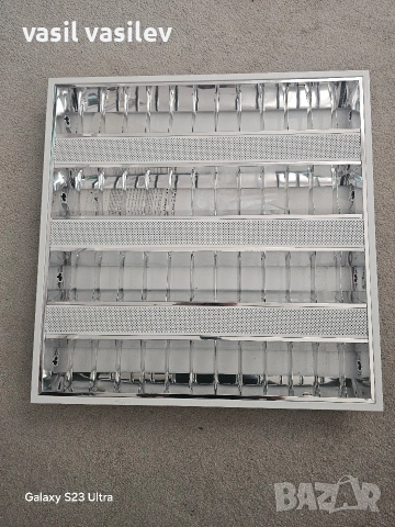 Корпус за луминисцентни пури 4Х14W IP20 скрит монтаж за гипсокартон