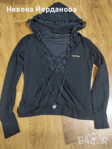 Блуза анорак Bebe, снимка 3 - Блузи с дълъг ръкав и пуловери - 53326606