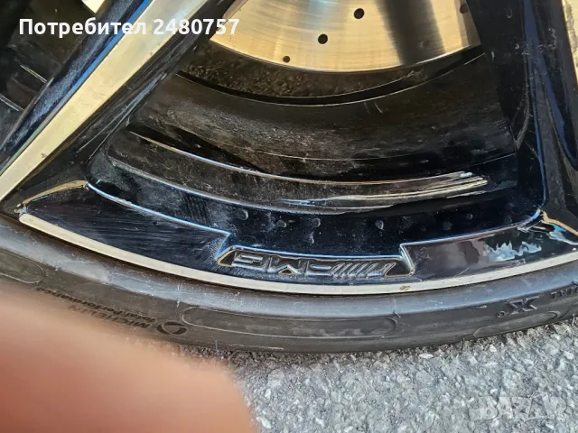  Алуминиеви AMG джанти 19цола за Мерцедес., снимка 4 - Гуми и джанти - 48847752