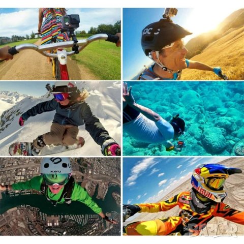 Стойка за гърди, за глава, за камера, 50 в 1, за телефон, GoPro, за екшън камера, Държач, Go Pro, снимка 7 - Спортна екипировка - 43794216