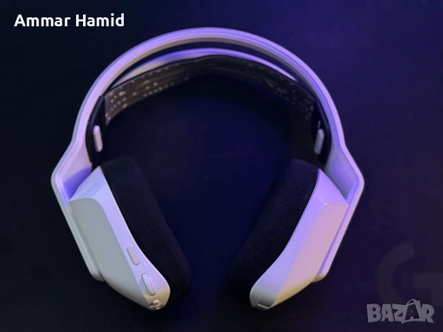 Гейминг слушалки Logitech G733 White, снимка 3 - Слушалки и портативни колонки - 52579238