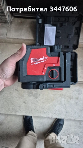 Milwaukee L4 CLL лазер, снимка 5 - Други инструменти - 53066672