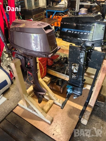 Двигател за лодка Mercury 4к.с., снимка 5 - Воден транспорт - 50963478