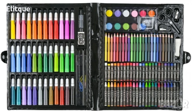 Комплект за рисуване – 150 части, снимка 13 - Рисуване и оцветяване - 53372788