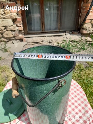 Стара Емайлирана Кофа,Котленка #2, снимка 8 - Антикварни и старинни предмети - 33146762