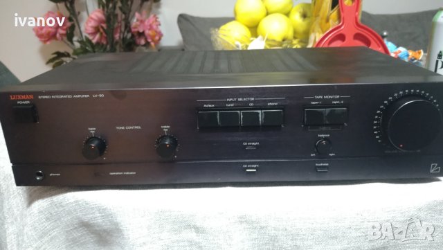 Luxman LV-90 , снимка 2 - Ресийвъри, усилватели, смесителни пултове - 43480611