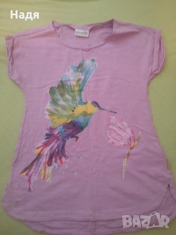 Детска тениска с къс ръкав Coccodrillo лилава , снимка 1 - Детски тениски и потници - 33655006
