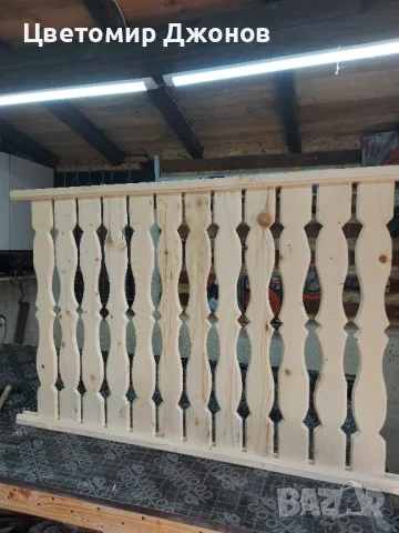 Дъски за ограда(парапет),свързващи греди,ръкохватки, снимка 9 - Огради и мрежи - 49457895