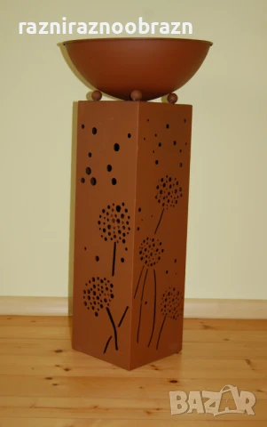 Декоративна светеща поставка за цветя или други декорации Easymax, снимка 7 - Саксии и кашпи - 50967014