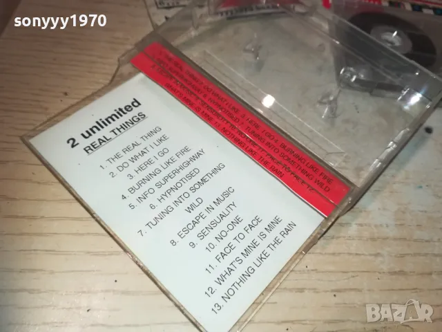 2 UNLIMITED-TAPE 0611241612, снимка 16 - Аудио касети - 47865956