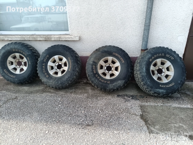 Офроуд гуми с джанти 35×12.5 R15